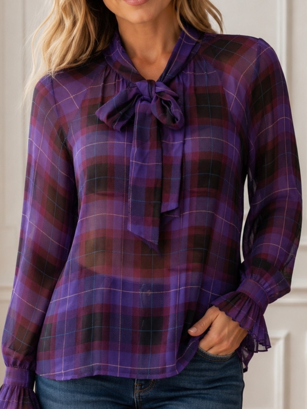 Ann Taylor Petite Blouse nwt